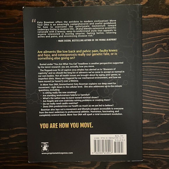📕4/$20📕 Move Your DNA paperback book - Picture 2 of 4